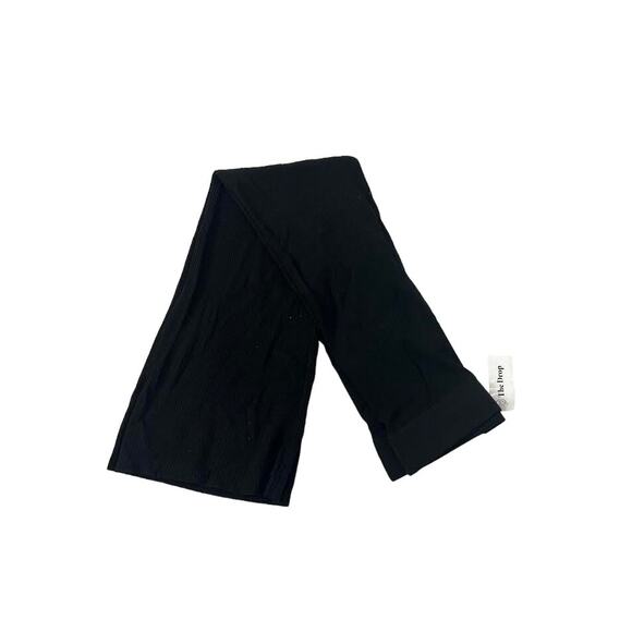 NWT! The Drop Women's Ellison Rib Flare Leg Sweater Pant, Black, S - Picture 2 of 5